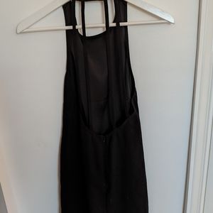 Forever 21 open back little black dress